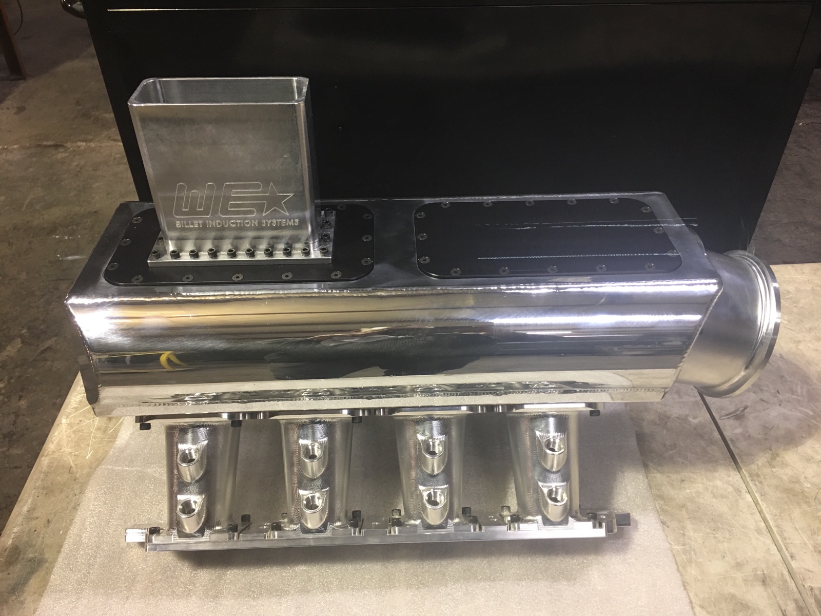 Modular billet bank manifolds